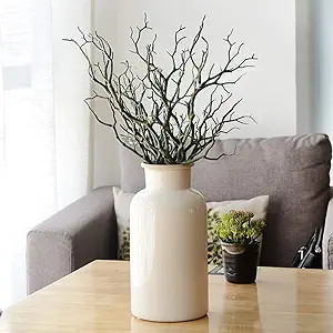 STOBOK Artificial Antler Dried Tree Branches,3pcs Plastic Manzanita Branches Decorative Plant Twi... | Amazon (US)