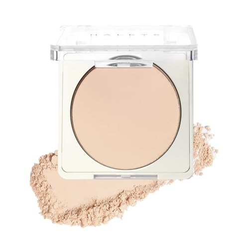 HALEYS Beauty Re-cover Pressed Powder Foundation Makeup, Medium to Full Coverage with Oil Control, Soft Matte Make up Finish for All-Day Wear, Medium with Neutral Tones, Shade 2.25 | Amazon (US)