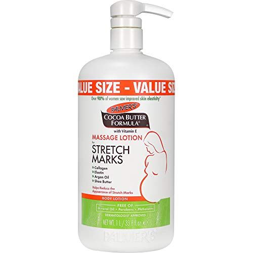 Palmer's Cocoa Butter Formula Massage Lotion for Stretch Marks and Pregnancy Skin Care, 33.8 Ounce | Amazon (US)