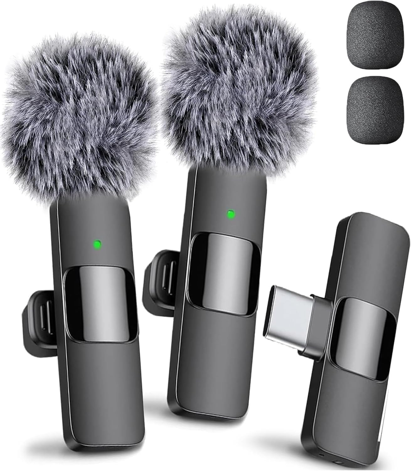 Mini Mic Pro Wireless Microphone for iPhone, iPad, Android, Lavalier Microphone for Video Recordi... | Amazon (US)