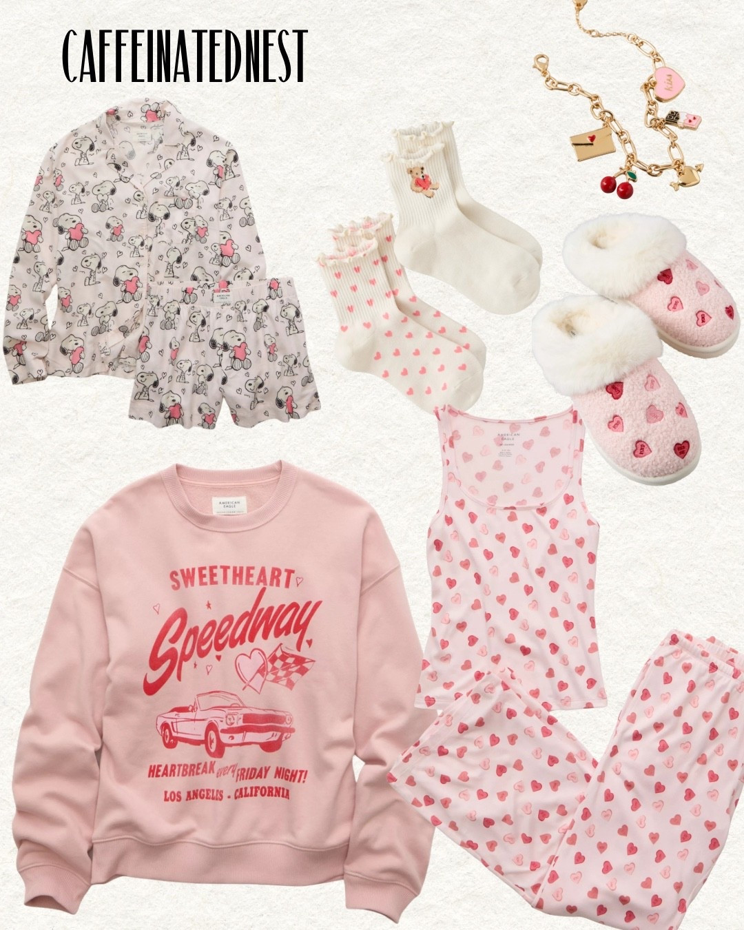 Valentines Day as a mom means getting cozy ❤️🥰 all from AE! 

#LTKFindsUnder50 #LTKselfcare #LTKmomlife