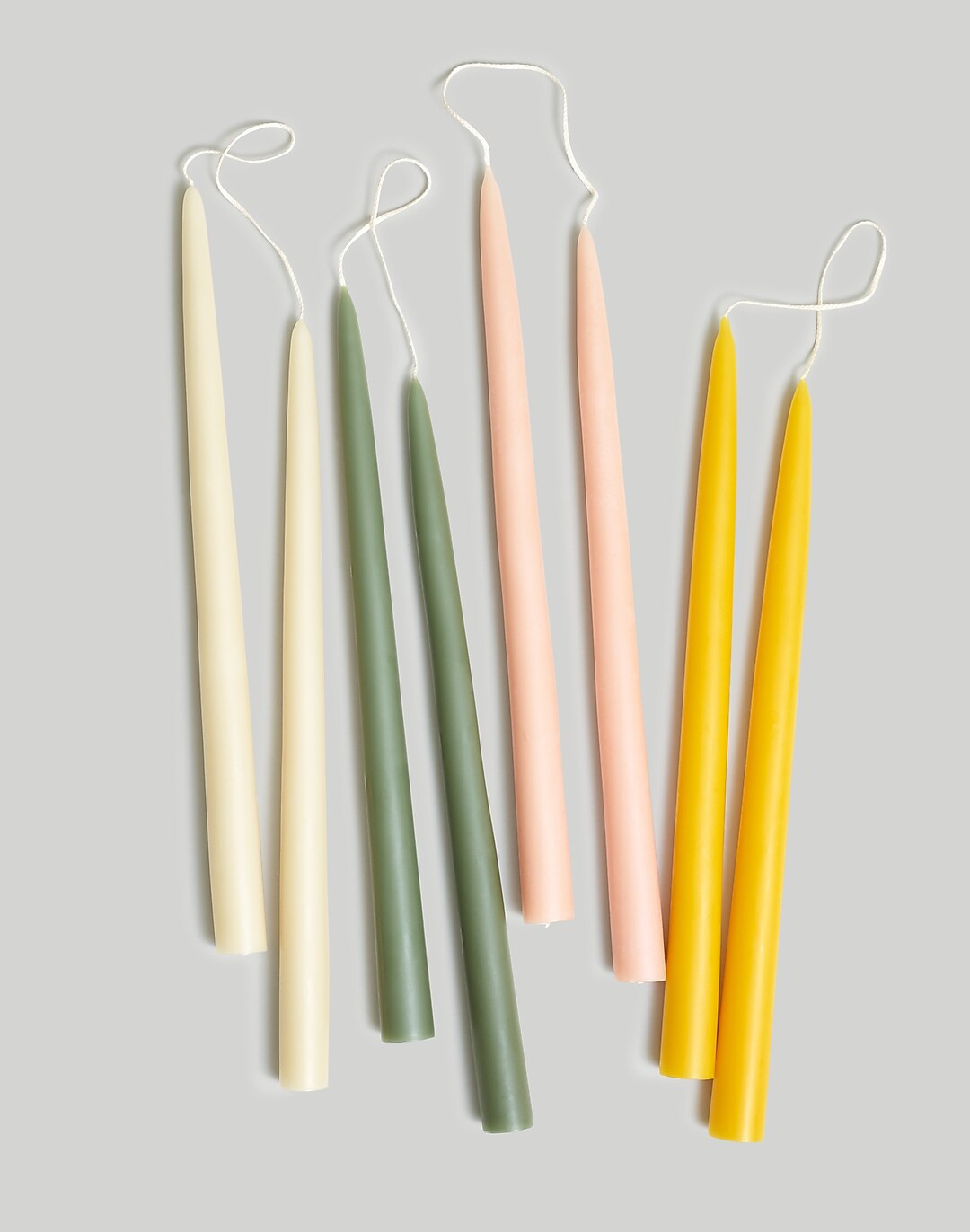 Floral Society 12" Dipped Taper Candles | Madewell