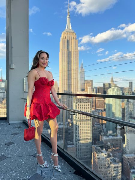 Red hot in NYC for my birthday celebration❤️💃🏻