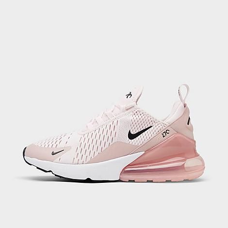 Nike Women's Air Max 270 Casual Shoes in Pink/Light Soft Pink Size 11.5 | Finish Line (US)