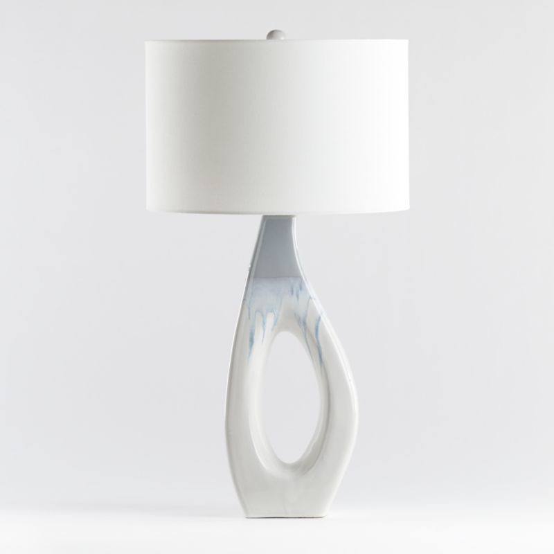Neve Sculptural Table Lamp + Reviews | Crate & Barrel | Crate & Barrel