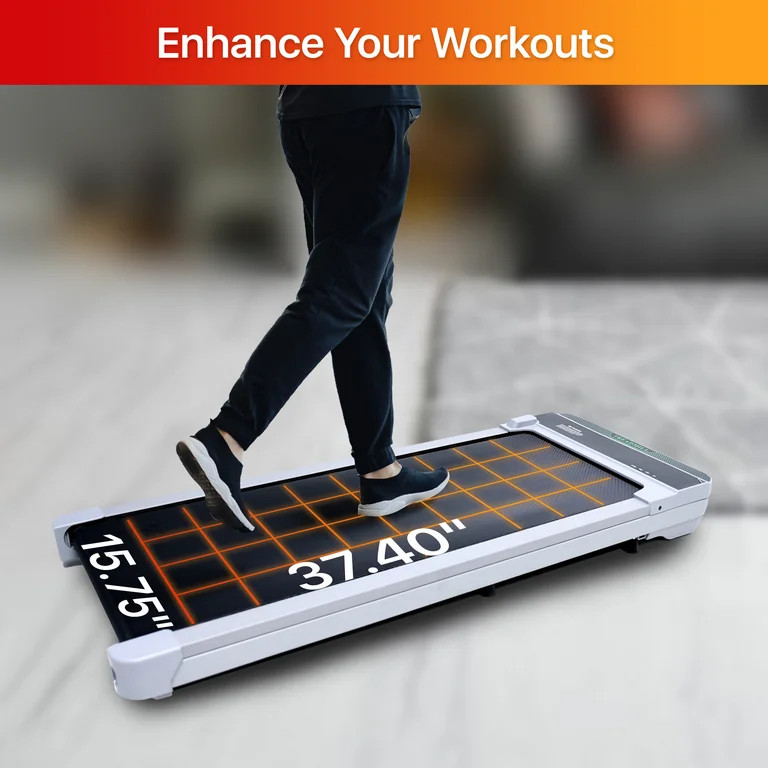 Cardio Flex Under Desk Treadmill Walking Pad with Incline for Intense Fitness Workout, 220 lbs. C... | Walmart (US)