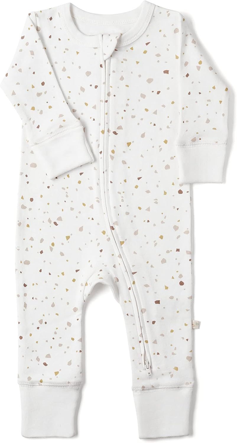 Makemake Organics Organic Baby Clothes GOTS Organic Zippered Footie Sleeper PJs Gender Neutral Ba... | Amazon (US)