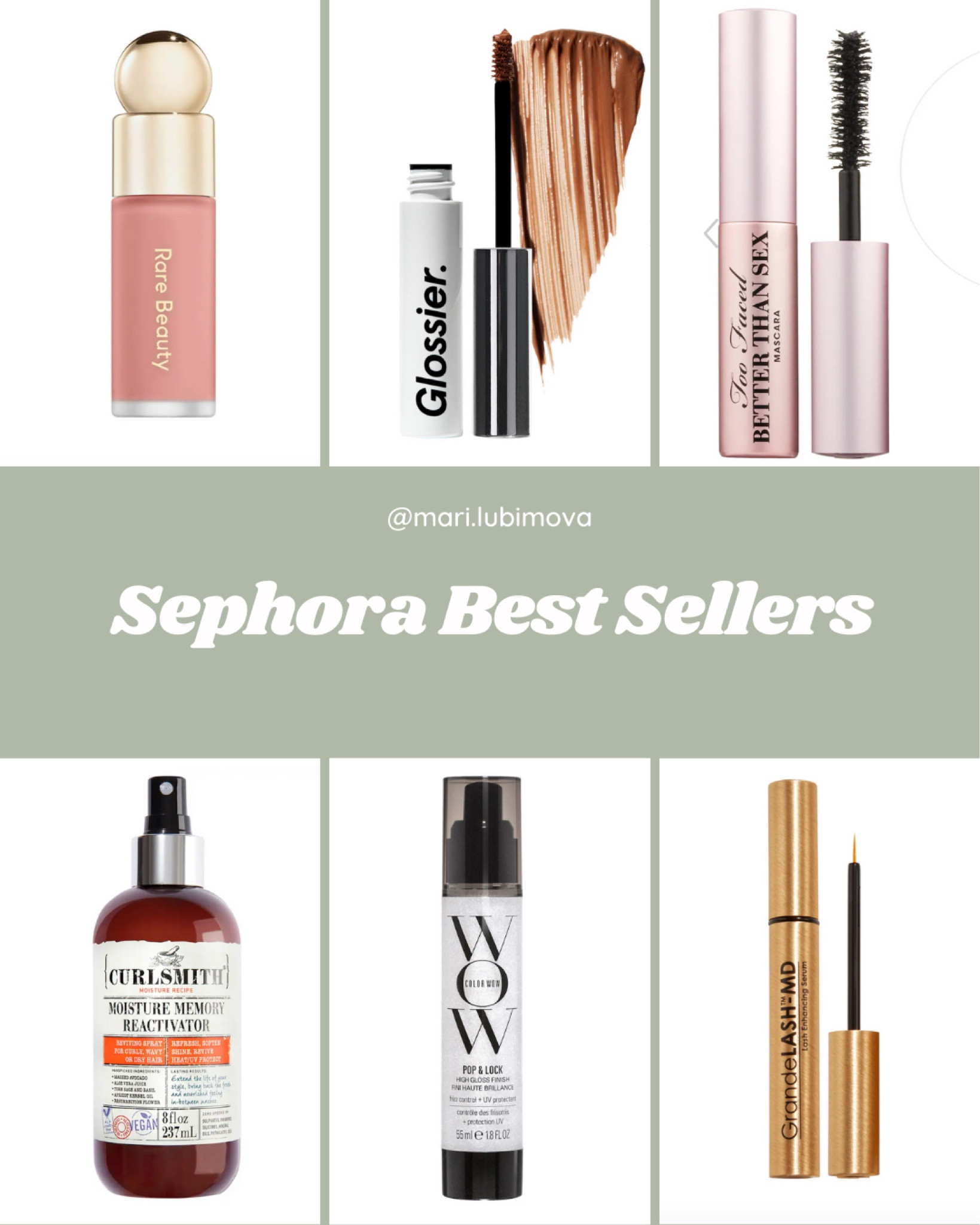 Make up and hair beauty favorites at Sephora 

#LTKFindsUnder50 #LTKFindsUnder100 #LTKBeauty
