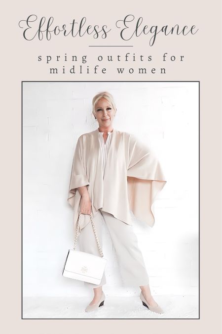 Effortless Elegance: Spring Fashion for Midlife Women.  BLOUSE IS 40% OFF

(Handbag is vintage)

#LTKstyletip #LTKsalealert #LTKover40