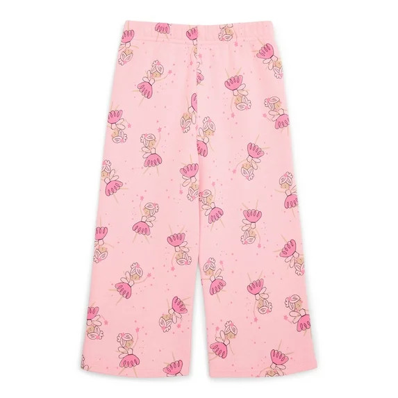 Garanimals Toddler Girl Fleece Straight Leg Pants, Sizes 2T-5T - Walmart.com | Walmart (US)