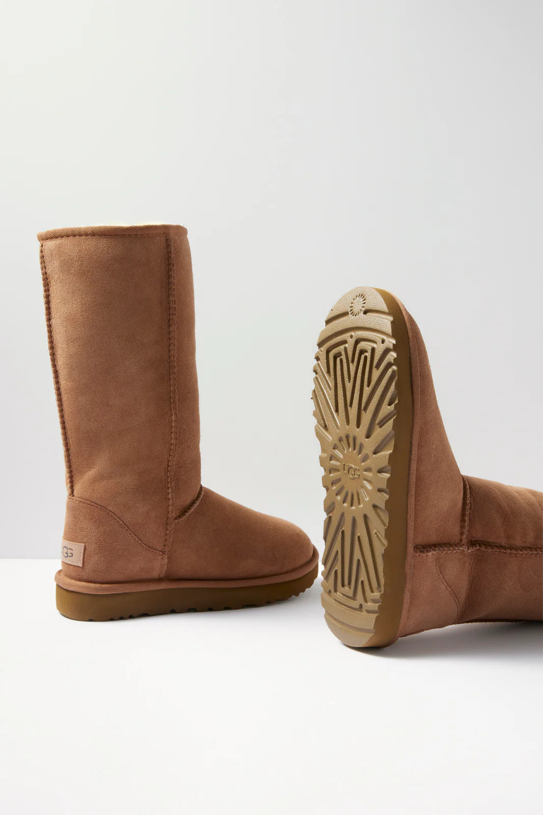 UGG Women's Classic Tall II Shoes, Size 10, Brown | Evereve