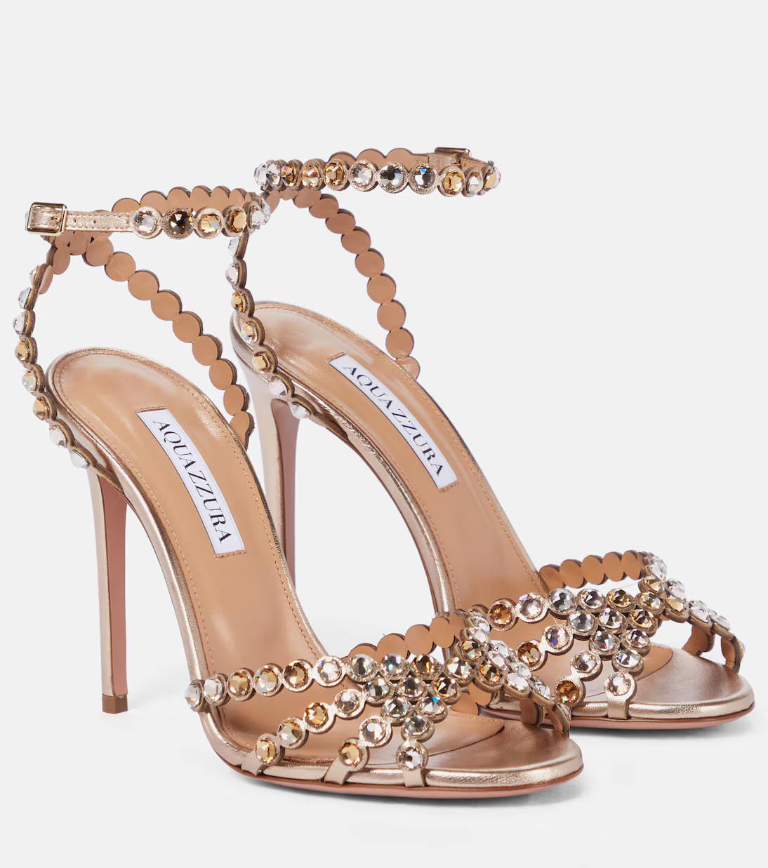 Tequila 105 embellished leather sandals | Mytheresa (UK)