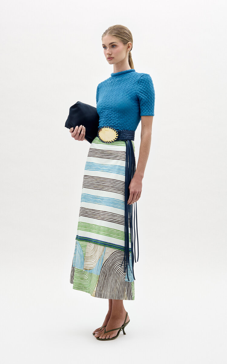 Lyla Cotton Midi Skirt | Moda Operandi (Global)