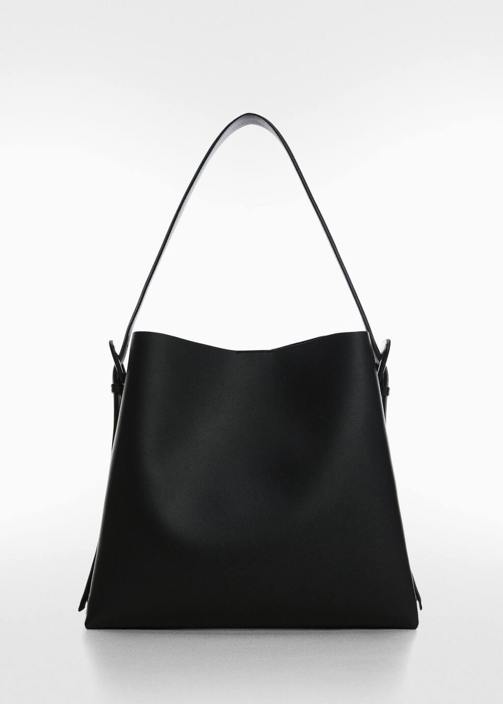 Shopper bag with buckle -  Women | Mango USA | MANGO (US)