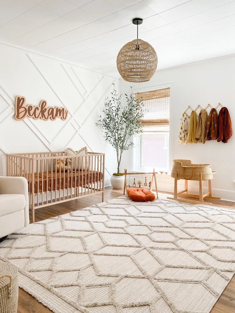 Large wood name sign, nursery name sign, girl name sign, above crib name sign, layered baby name ... | Etsy (US)