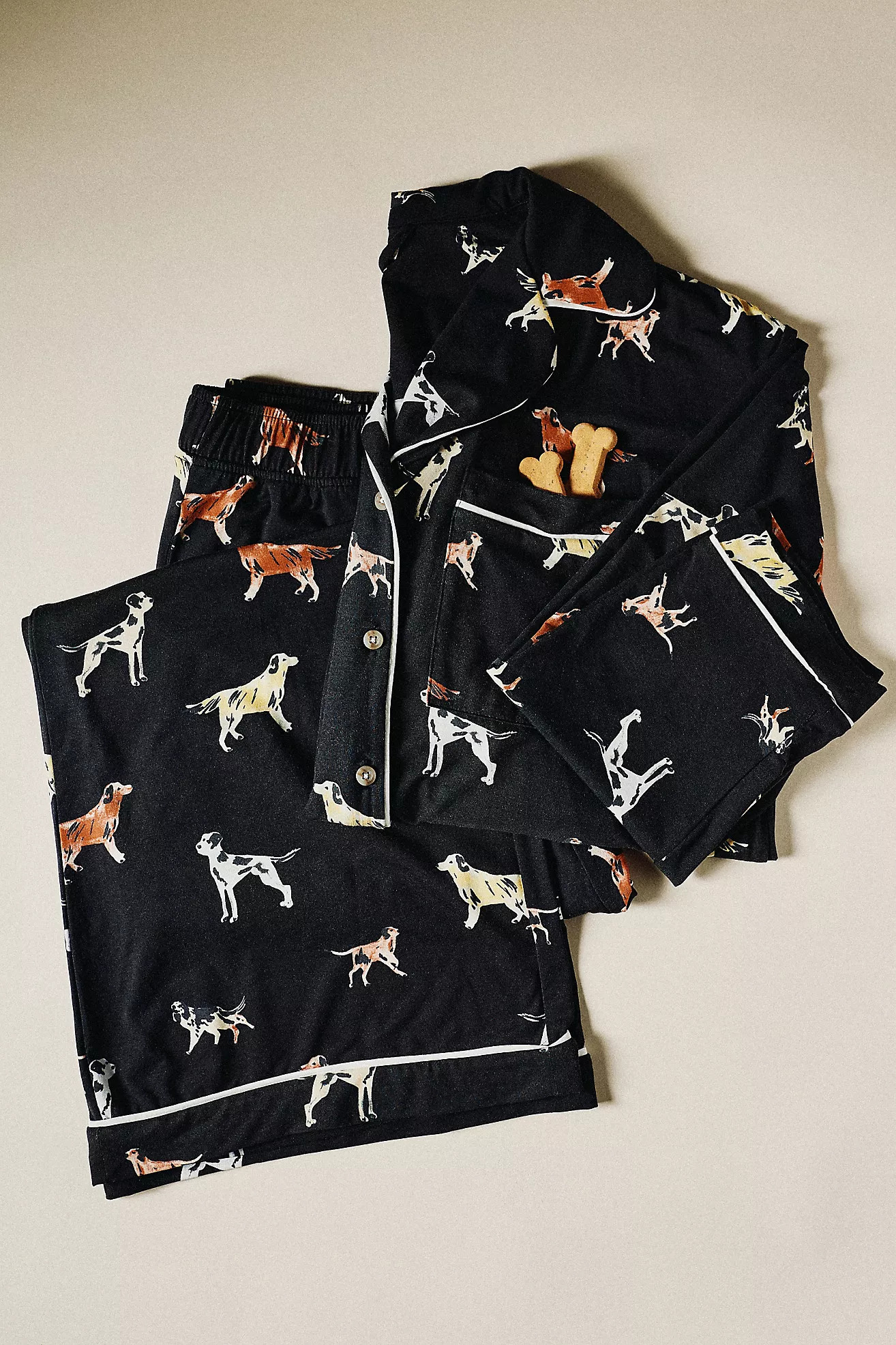 The LyreBird ModaLuxe Long-Sleeve Pajama Shirt | Anthropologie (US)