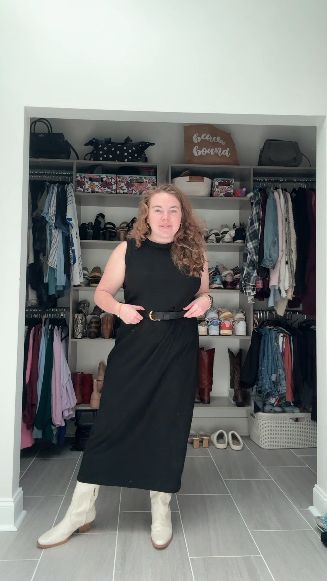 Dress // Size XXL
Boots // Size 8.5
Belt // Size Largee

#LTKstyletip #LTKfindsunder100 #LTKworkwear