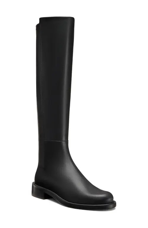 Stuart Weitzman 5050 Gisele Knee High Boot in Black at Nordstrom, Size 8 | Nordstrom