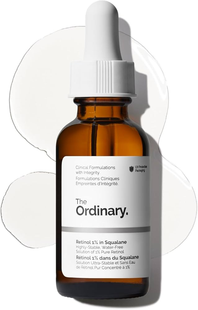 The Ordinary Retinol 1% in Squalane, High-Strength Retinol Serum for Anti-Aging and Skin Smoothin... | Amazon (US)