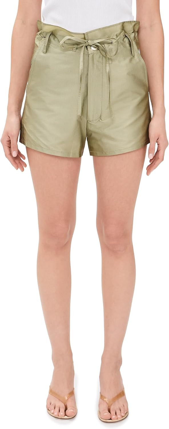 Chan Luu Women's Techno Taffeta Shorts | Amazon (US)