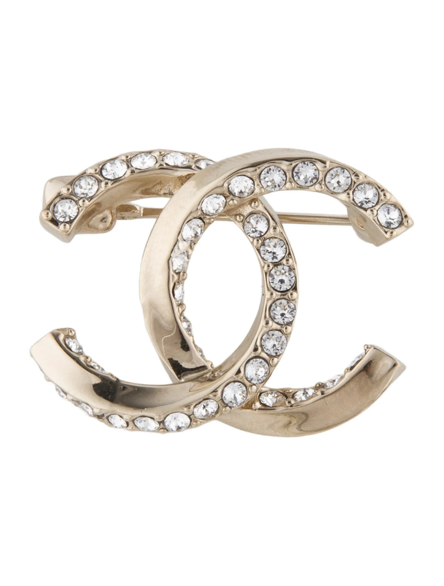 Chanel 2023 Strass CC Brooch - Pin, Brooches - CHA1396844 | The RealReal | The RealReal