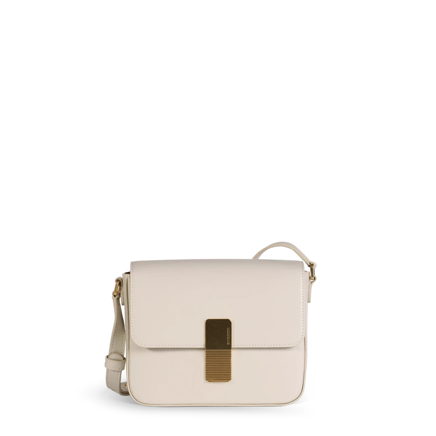 Mini Monceau Gold Edition - Off White Box Leather | ATELIERS AUGUSTE