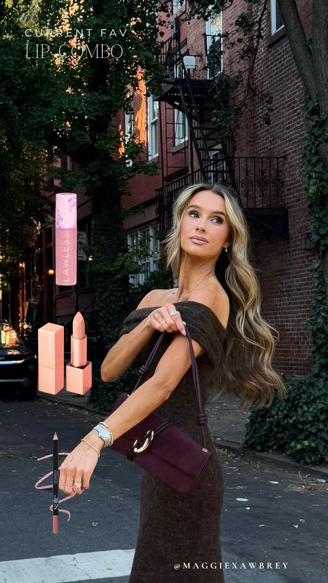 nyfw lip combo 🫶🏼 

 #lipcombo #lipfavs #beautyessentials #LTKBeauty