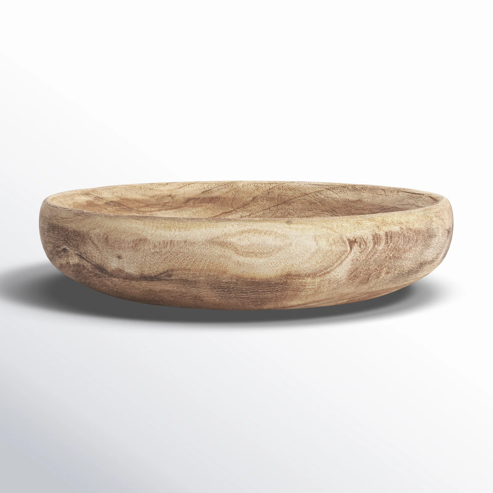 Birch Lane™ Primland Wood Modern Decorative Bowl in Natural & Reviews | Wayfair | Wayfair North America