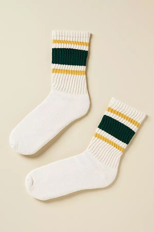 American Trench Retro Socks By American Trench in Yellow | Anthropologie (US)