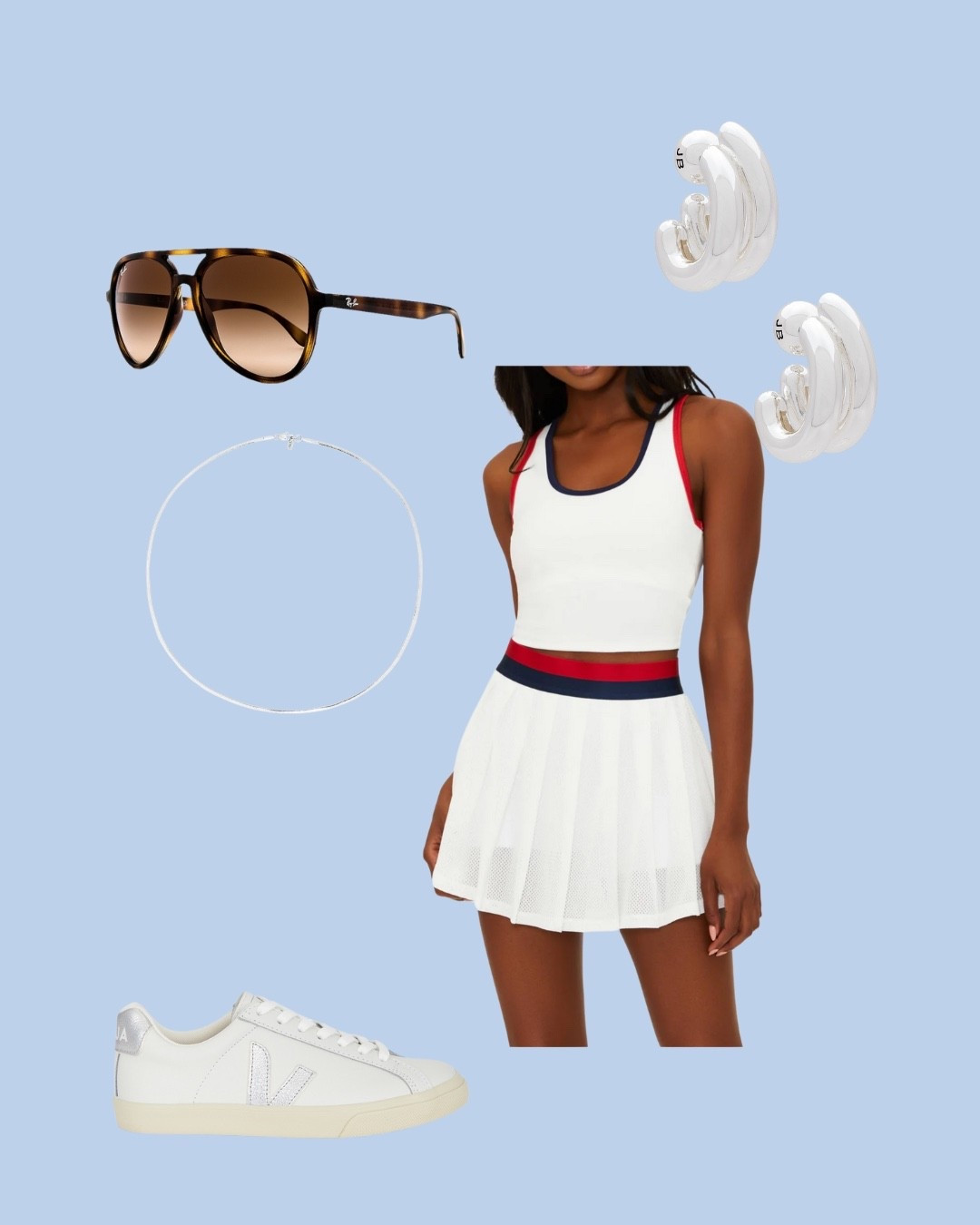 tennis skirt set for the 4th💙

4th of July outfit, Preppy summer look, Red white and blue fit, Sporty chic, Tennis skirt outfit, Holiday activewear, Patriotic athleisure, Summer set style, Fitness fashion, All-American vibe, Fourth of July inspo, Cute workout set, Weekend fit

#LTKActive #LTKSummerEdit #LTKSeasonal