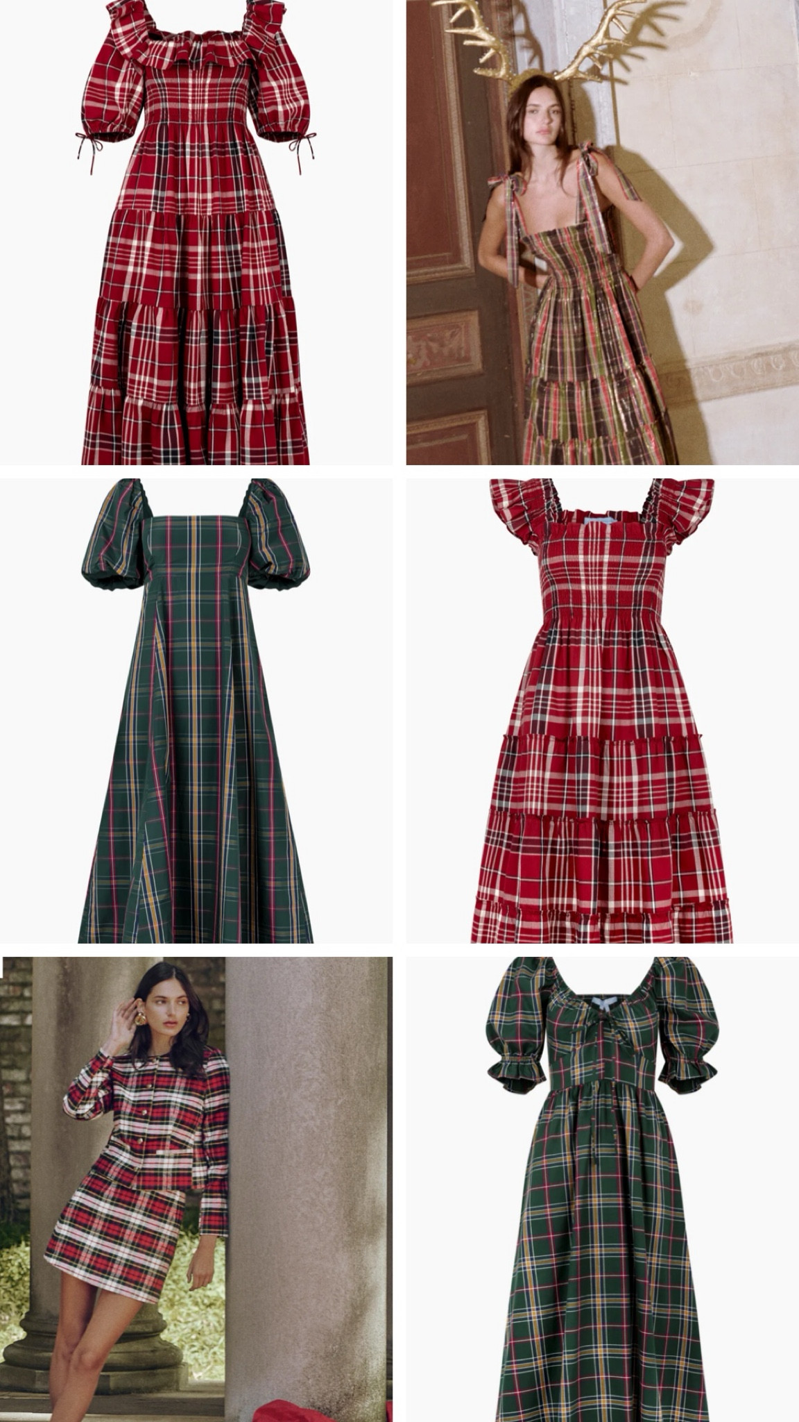 New HHH tartan prints for the holidays … an easy and beautiful dress to grab for every party.