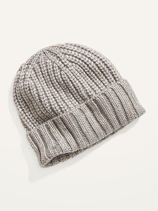 Gender-Neutral Chunky Cable-Knit Beanie for Kids | Old Navy (US)