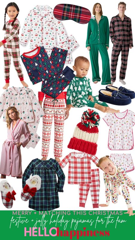 I’m a sucker for seasonal sleep ware and all the merry and matching favorites have arrived! Shop holiday PJs now 

#LTKfamily #LTKHoliday #LTKkids