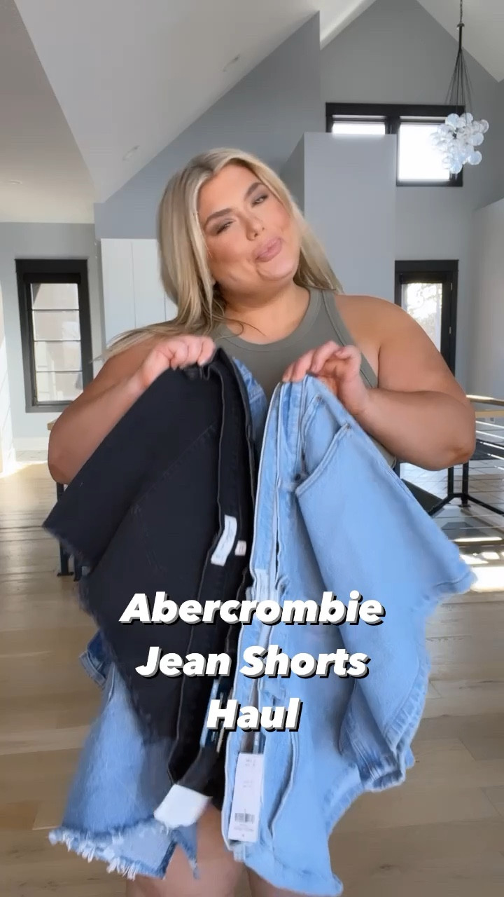 CURVY ABERCROMBIE & FITCH + HOLLISTER SHORTS HAUL 