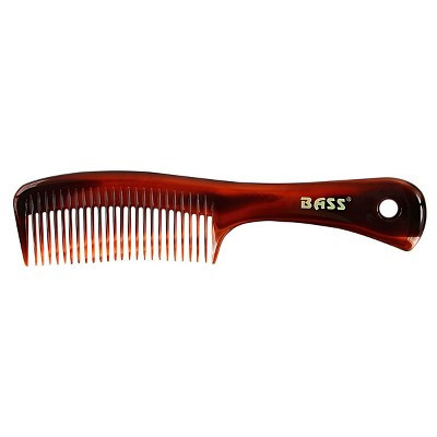 Bass Brushes Tortoise Shell Finish Grooming Comb Premium Acrylic Wide Tooth Style With Long Handle Wide Tooth Style With Long Handle | Target