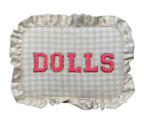 XL Ruffle Cosmo Bags | Etsy | Etsy (US)