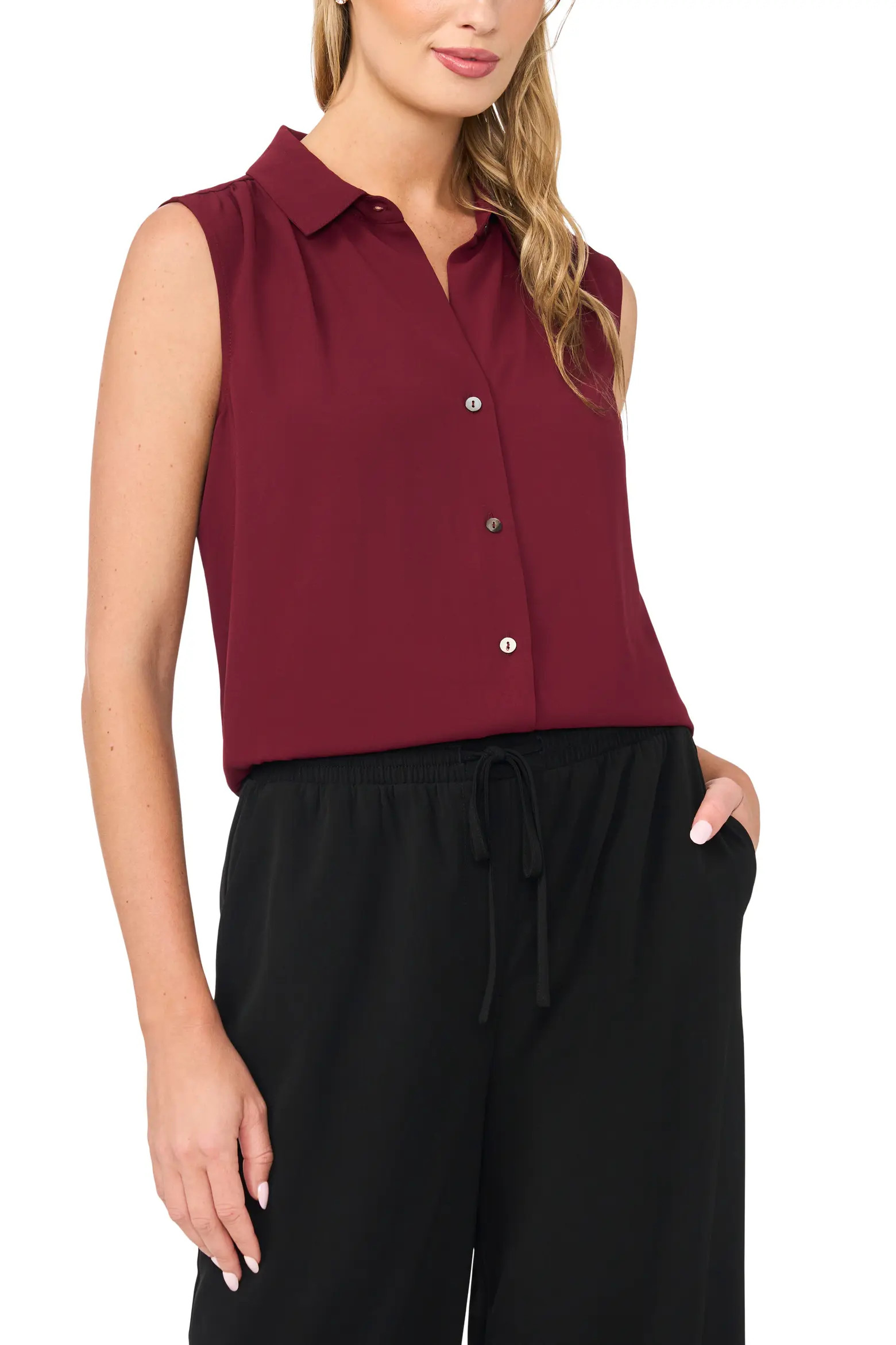 Extended Shoulder Sleeveless Top (Women) | Nordstrom | Nordstrom