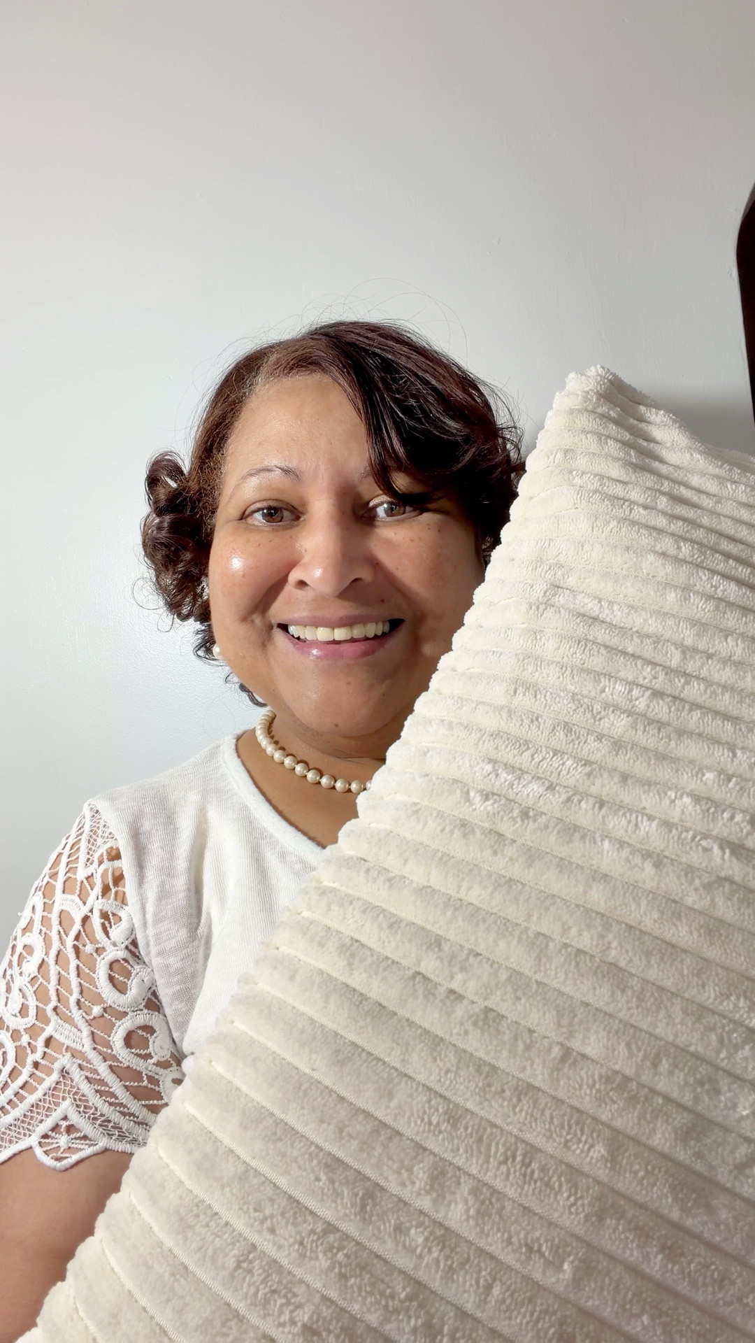 These cream white pillow covers are super soft and irresistibly comfortable to touch and lay on. They have the perfect texture for snuggling up on the couch or in bed.

#springrefresh  

#LTKHome #LTKSeasonal