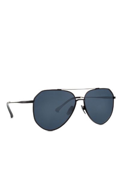 DIFF Eyewear Dash Matte Black & Solid Grey Sunglasses | FINAL SALE | Magnolia Boutique