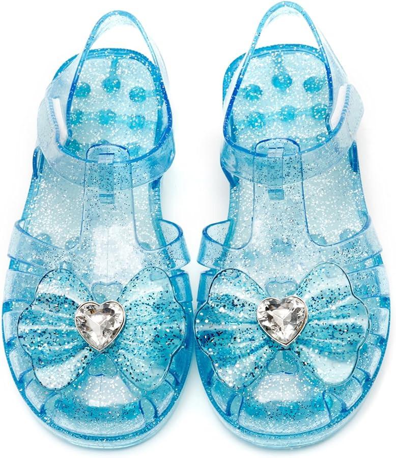 Girls Jelly Sandals Summer Costume Princess Dress Flat Breathable Waterproof Fisherman Gladiator ... | Amazon (US)