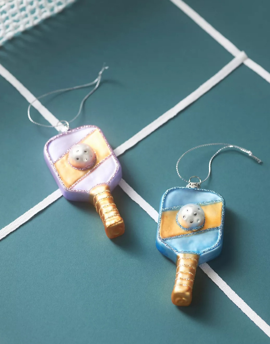 I’m obsessed with these little pickleball his and hers ornaments. So adorable and fun! 

#pickleball #ornaments #holidayseason #anthropologie

#LTKStyleTip #LTKHome #LTKFindsUnder50