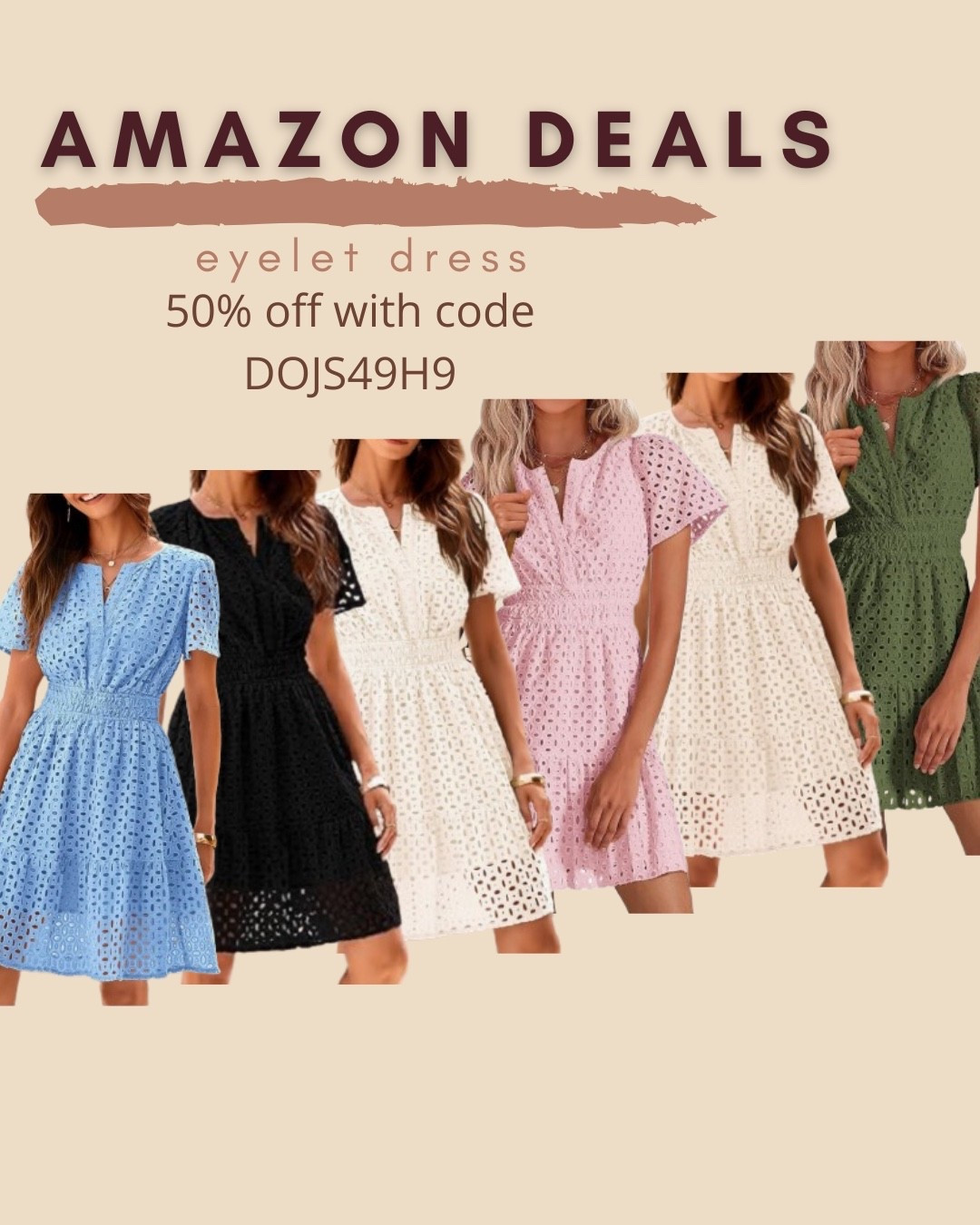$20 ends 7/26

Amazon fashion
Amazon deals
Eyelet dress
Mini dress

#LTKSaleAlert