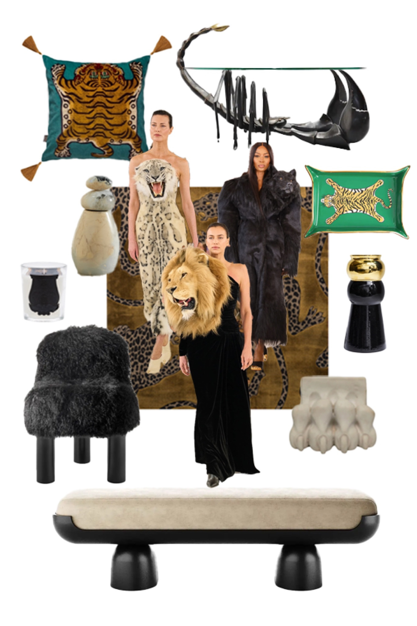 Home Decor and Furniture inspired by the Schiaparelli ‘23 PFW show

#LTKaustralia #LTKhome
