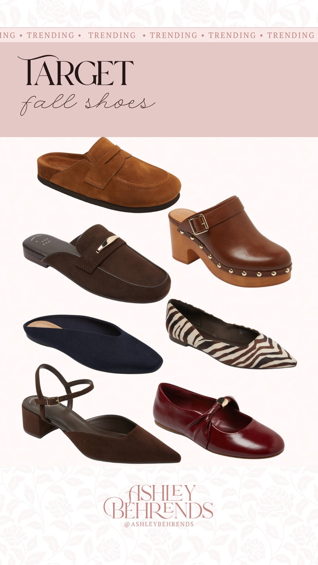 How cute are these trending fall shoes?! I’m loving the mules, the heels and those brown clogs are so freaking cute! The only thing better than how cute they are is how good the prices are! I have these all on my wishlist, I just have to decide which ones to actually get :). 
Fall shoes, trending shoes

#LTKPlusSize #LTKSeasonal
