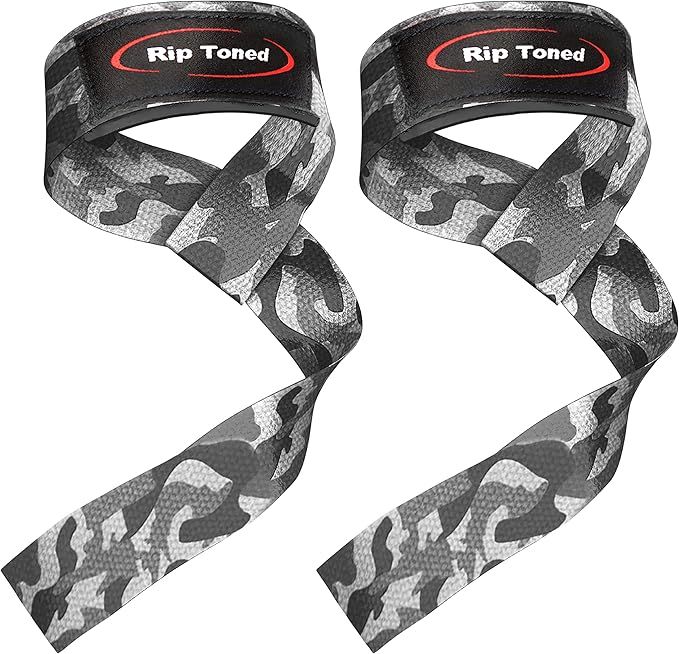 Rip Toned Lifting Straps for Weightlifting - Long 23 inch Deadlifting Straps Lifting Wrist Straps fo | Amazon (US)