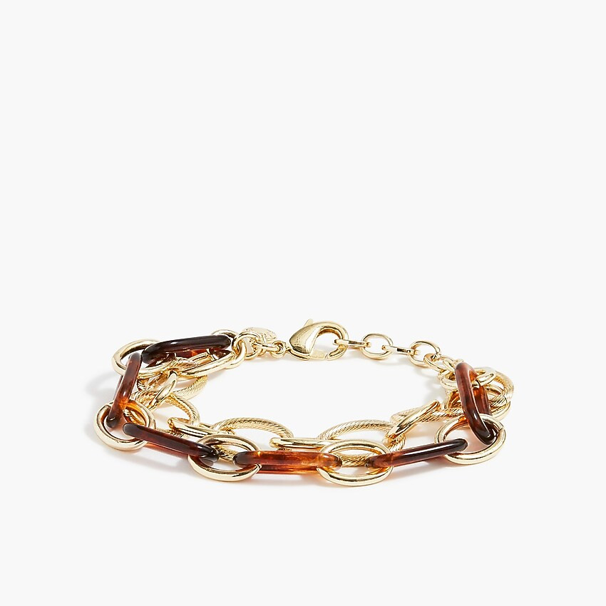 Tortoise chain bracelets set | J.Crew Factory
