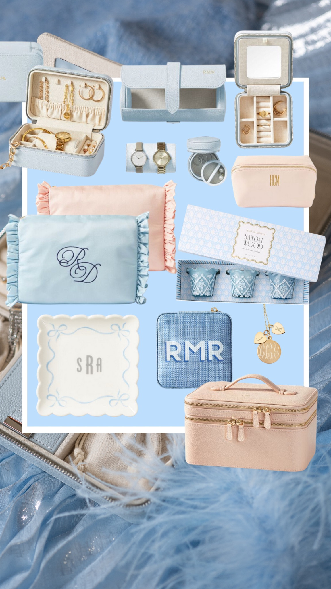 MARK & GRAHAM gift guide. A monogrammed gift is always extra special! 