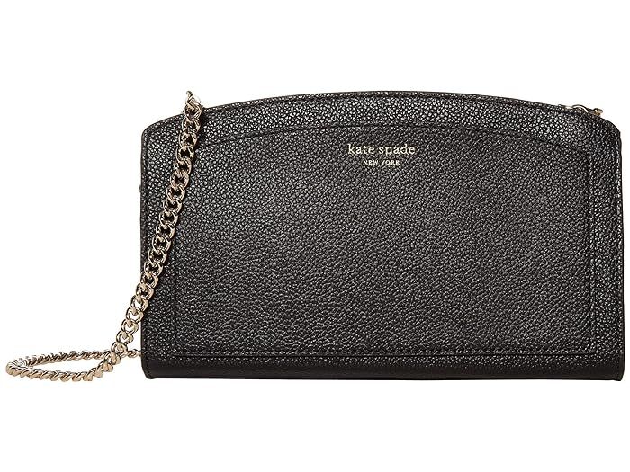 Kate Spade New York Margaux East/West Crossbody (Black) Cross Body Handbags | Zappos