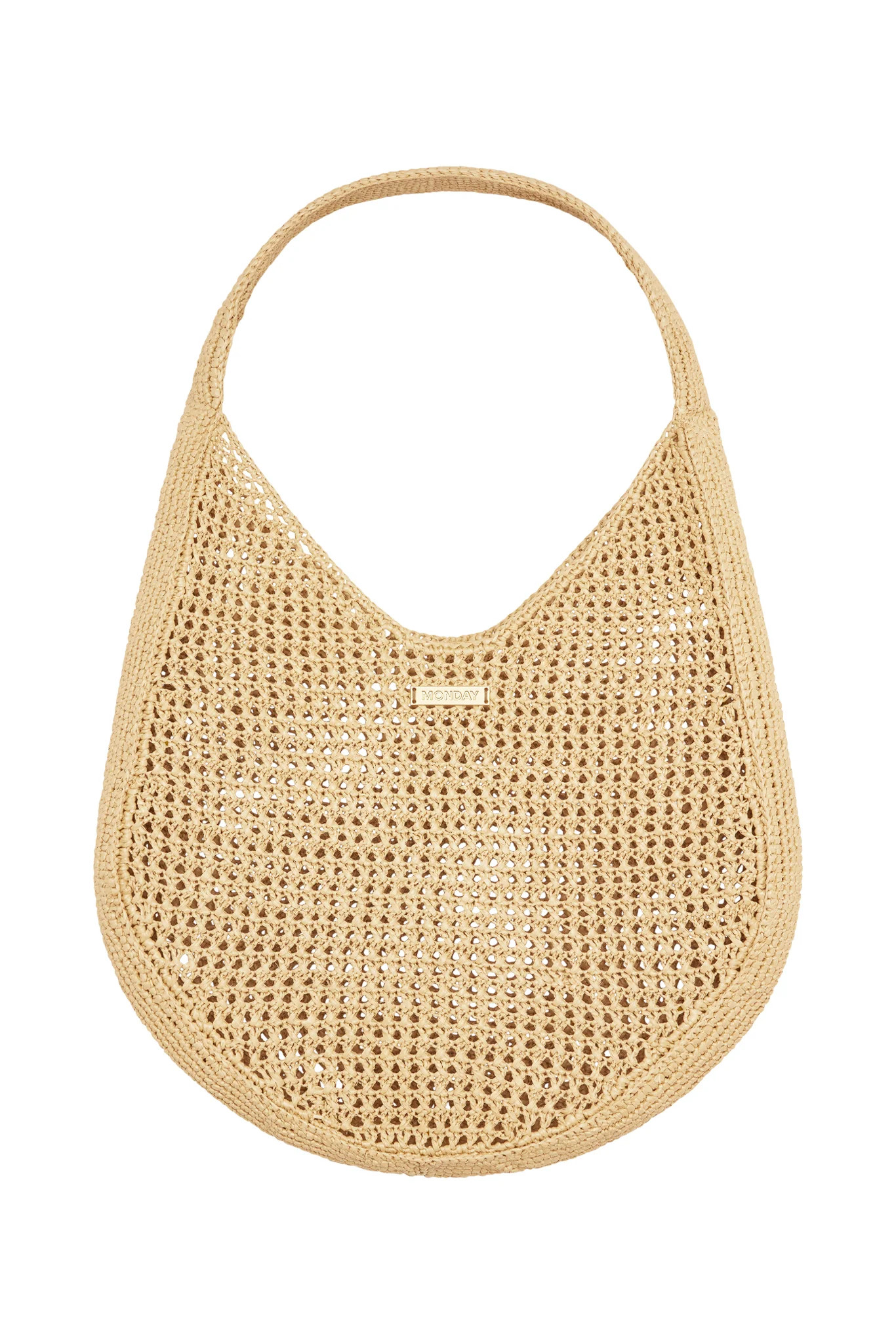 Shell Beach Bag - Natural | Monday Swimwear
