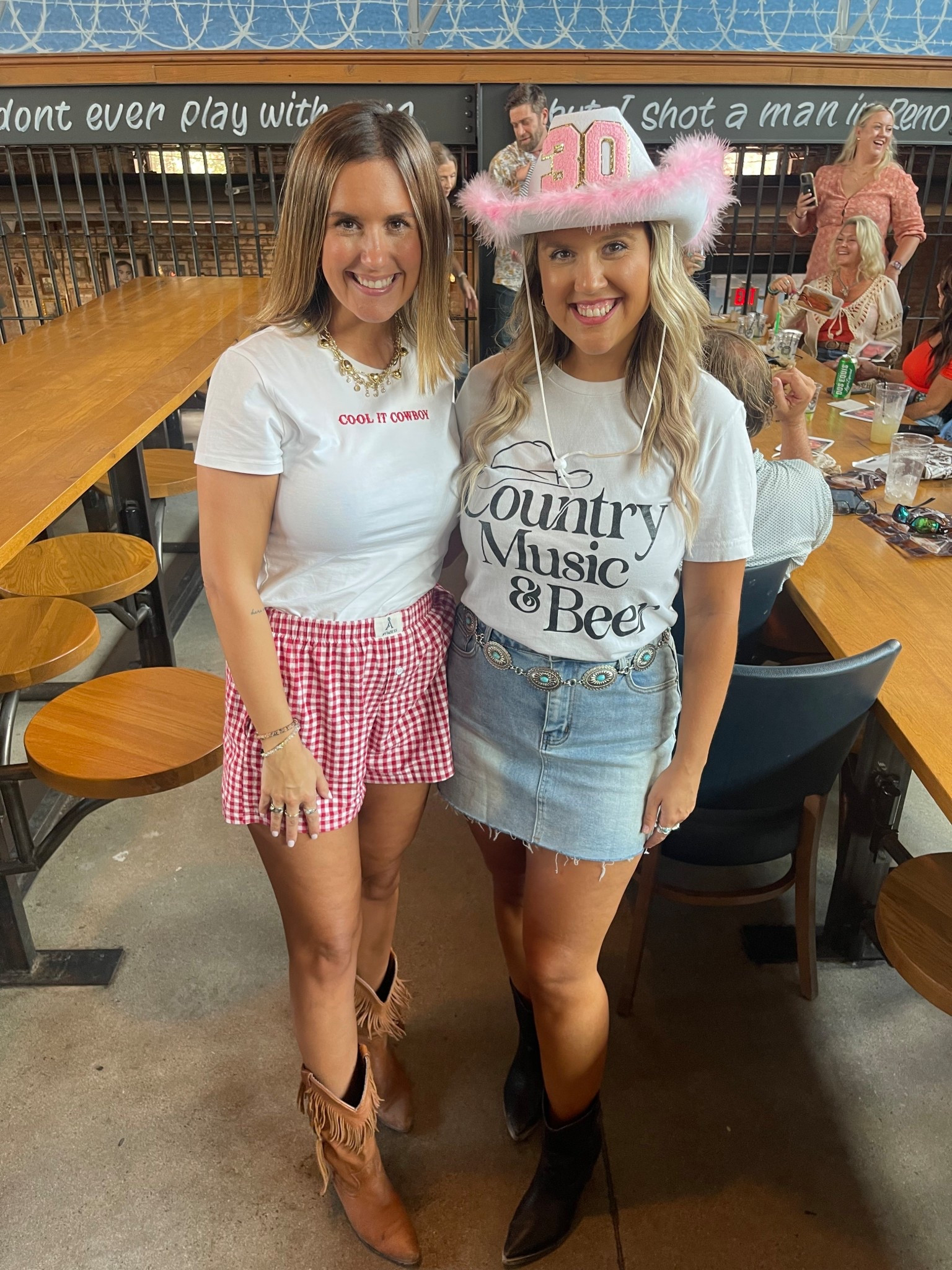 Country music and beer cowgirl outfit 

#LTKStyleTip #LTKShoeCrush #LTKFindsUnder50